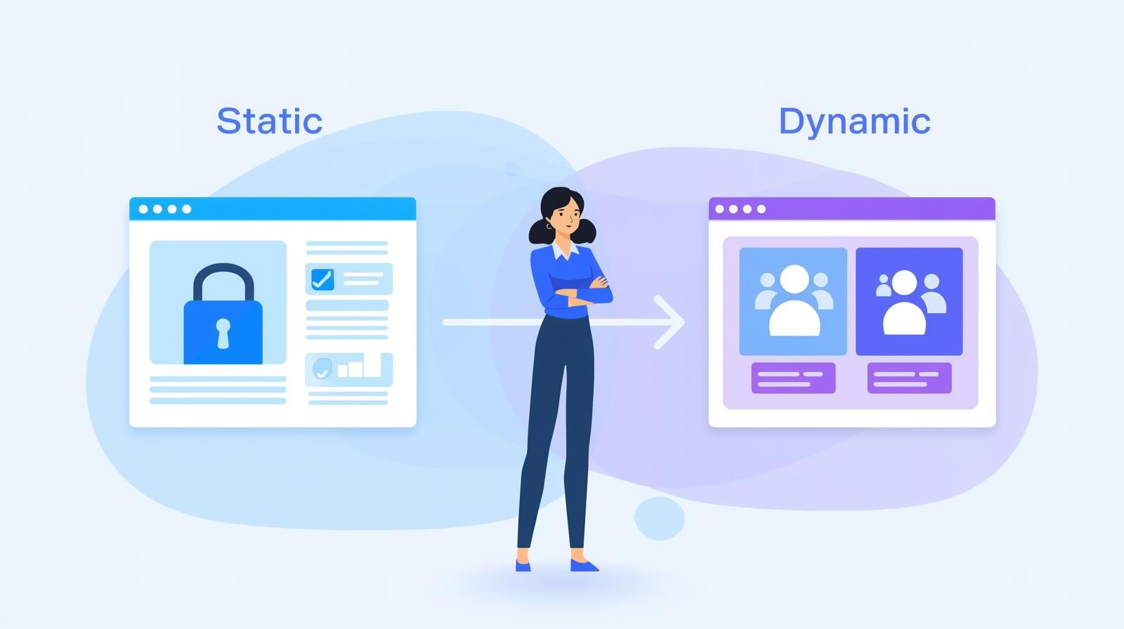 Static vs. Dynamic Websites — Which One Fits Your Business